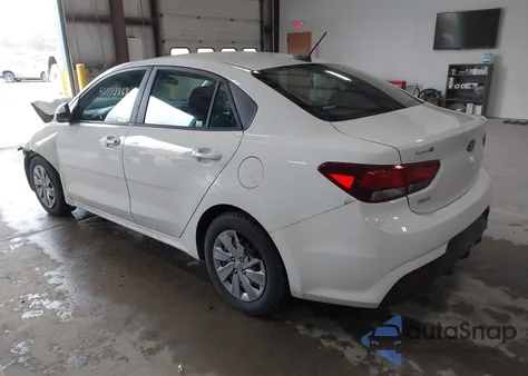 2020 Kia Rio Lx from USA, damaged, VIN 3KPA24AD9LE343408